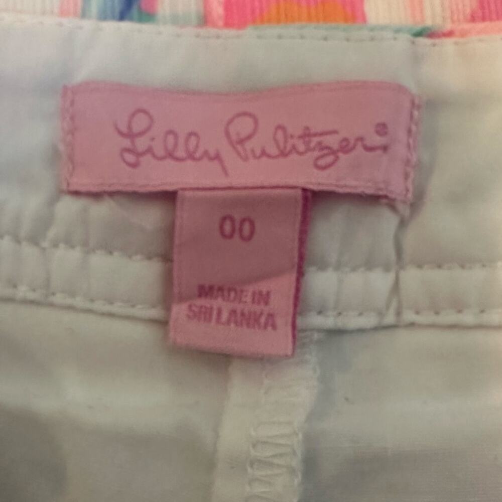 Lilly Pulitzer Colette Scallop Hem Skort Size 00 EUC Sailbooat Novelty Pattern - Picture 6 of 10